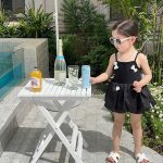 【90-140】水着 リボン 可愛い 女の子 スイムウェア - 画像 (5)