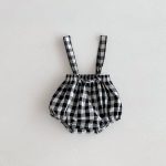 【66-100】トップス or サロペット ベビー チェック お出かけに - 画像 (7)