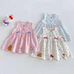 【73-120】ワンピース キュート 可愛い 女の子 - 画像 (10)
