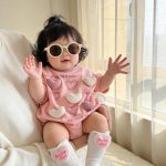 【66-90】ロンパース ハート 可愛い おしゃれ 赤ちゃん - 画像 (6)