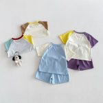 【73-120】セットアップ カラーバリ カートゥーン 可愛い ベビー服 - 画像 (16)