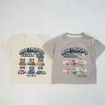 【90-150】Tシャツ キッズ カジュアル 重機柄 - 画像 (2)