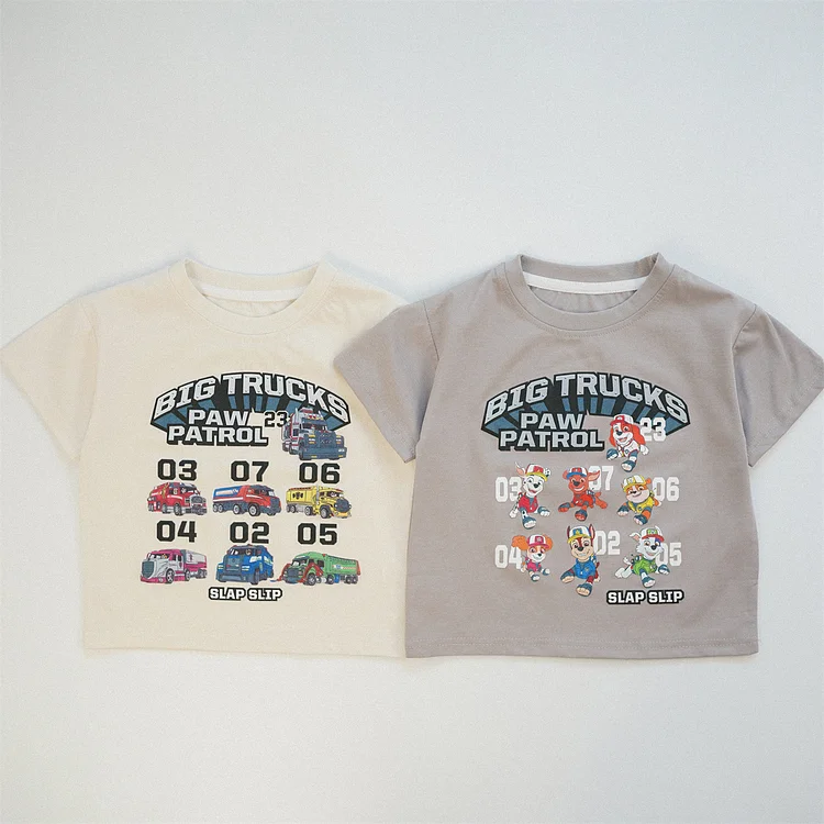 5f07cfb9b045ae91b9f9f92a6023a355_750x.webp 【90-150】Tシャツ キッズ カジュアル 重機柄 - 画像 (1)