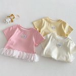 【73-120】Tシャツ 可愛い 女の子 おしゃれ トップス - 画像 (8)