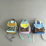 【GOODS】バック カラーブロック 韓国風 リュック - 画像 (3)