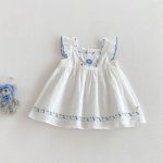 【73-120】フリルTシャツor刺繍サロペットorサロペットスカート 可愛い 子供服 - 画像 (9)