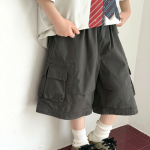 【100-170】ショートパンツ 男の子 ポケット付き カジュアル