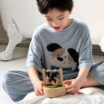 【100-170】ルームウェア 男の子 薄手 ゆったり - 画像 (6)