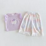 【73-120】パンツ 蝶結び柄 履きやすい ボトムス - 画像 (9)