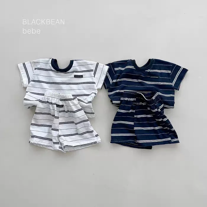6188616ae1c68c5f14d254da69a0c6cc_750x.webp 【73-120】セットアップ ベビー 男の子 ボーダー カジュアル - 画像 (1)