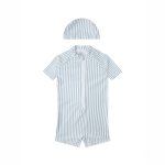 【80-130】水着 帽子付き 長袖 日焼け止め スイムウェア - 画像 (18)
