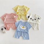 【73-110】セットアップ アニマル 可愛い 肌に優しい - 画像 (9)