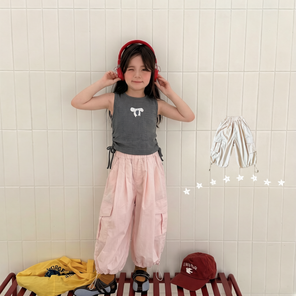 【90-140cm】パンツ 女の子 カーゴパンツ スポーツ