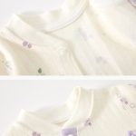 【66-90】ロンパース 柔らか フラワー 肌に優しい ベビー服 - 画像 (8)