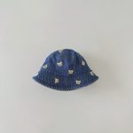 【GOODS】帽子 クマ柄 デニム - 画像 (5)