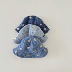 【GOODS】帽子 クマ柄 デニム - 画像 (2)