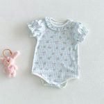 【66-90】ロンパース 可愛い 総柄 おしゃれ ベビー服 - 画像 (5)
