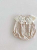 【66-90】ロンパース ベビー おしゃれ フリル襟 刺繍 - 画像 (12)