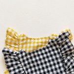 【73-100】ロンパース チェック柄 ノースリーブ 可愛い ベビー服 - 画像 (11)