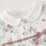 【66-90】ロンパース 柔らか 可愛い 肌に優しい 赤ちゃん 出産祝い ベビー服 - 画像 (5)