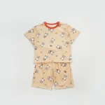 【90-130】セットアップ キッズ 半袖 動物柄 ルームウェア - 画像 (16)