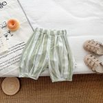 【66-100】ワイドパンツ ストライプ ゆったり 履きやすい ボトムス - 画像 (8)