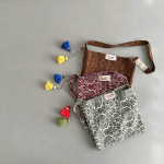 【GOODS】バッグ 花柄 フリンジ付き ショルダーバッグ - 画像 (4)