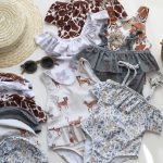 【80-130】水着 フリルデザイン UVカット リゾート スイムウェア - 画像 (4)