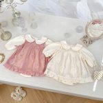 【66-90】 二点セット 可愛い ローズ 女の子 おしゃれ ワンピース&ロンパース - 画像 (5)