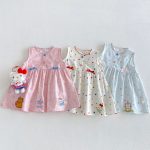 【73-120】ワンピース キュート 可愛い 女の子 - 画像 (3)