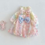 【73-120】ワンピース カラフル 蝶結び おしゃれ - 画像 (3)