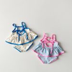 【80-130】水着 可愛い ドット スイムウェア - 画像 (6)