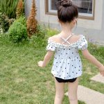 【90-130】水着 パターンプリント スイムウェア - 画像 (14)