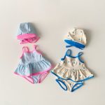 【80-130】水着 可愛い ドット スイムウェア - 画像 (9)