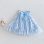 【73-120】ワンピース パステルカラー 蝶結び 女の子 おしゃれ - 画像 (5)