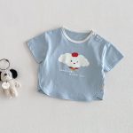 【73-110】Tシャツ カートゥーン 可愛い 女の子 トップス - 画像 (6)