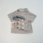 【90-150】Tシャツ キッズ カジュアル 重機柄 - 画像 (7)