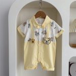 【66-100】ロンパース キュート クマ 可愛い ベビー服 - 画像 (5)