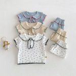 【66-110】セットアップ 柔らか 無地 肌に優しい ベビー服 - 画像 (8)