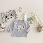 【73-120】Tシャツ 男の子ワッペン付き 可愛い トップス - 画像 (4)