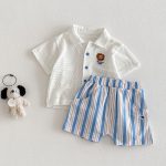 【73-120】トップスorパンツ ライオン ロゴ カジュアル - 画像 (4)