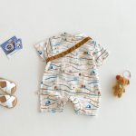 【66-90】ロンパース 車柄 カートゥーン 可愛い ベビー服 - 画像 (6)
