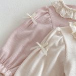 【73-110】セットアップ パフスリーブ シンプル 可愛い 女の子 - 画像 (17)