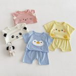 【73-110】セットアップ アニマル 可愛い 肌に優しい - 画像 (7)