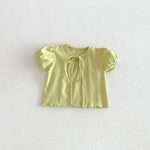 【73-110】セットアップ Tシャツ&キャミソール 柔らか 無地 シンプル 女の子 - 画像 (7)