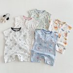 【66-90】ロンパース クマ柄 カートゥーン 可愛い ベビー服 - 画像 (11)