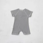 【66-90】ロンパース ベビー 半袖 前向き ボタン付き - 画像 (8)