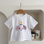 【80-120】セットアップ ゾウ柄 シャツ＆ストライプパンツ - 画像 (11)