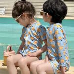 【90-140】水着 星柄 可愛い 兄妹お揃い - 画像 (11)