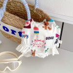 【73-130】水着 描き風 カートゥーン スイムウェア - 画像 (11)